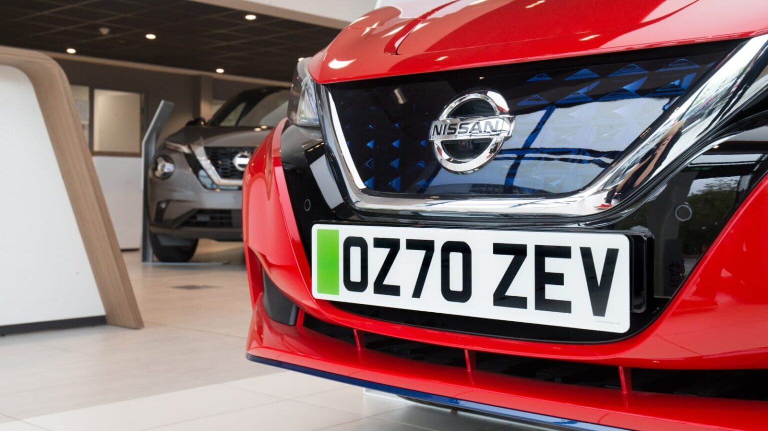 New Green Registration Plate for EV Cars Griff Services Ltd